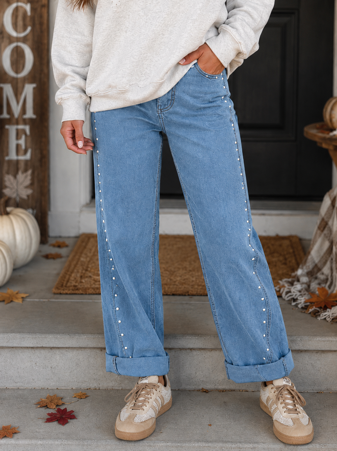 Rivet Ankle Jeans RTS
