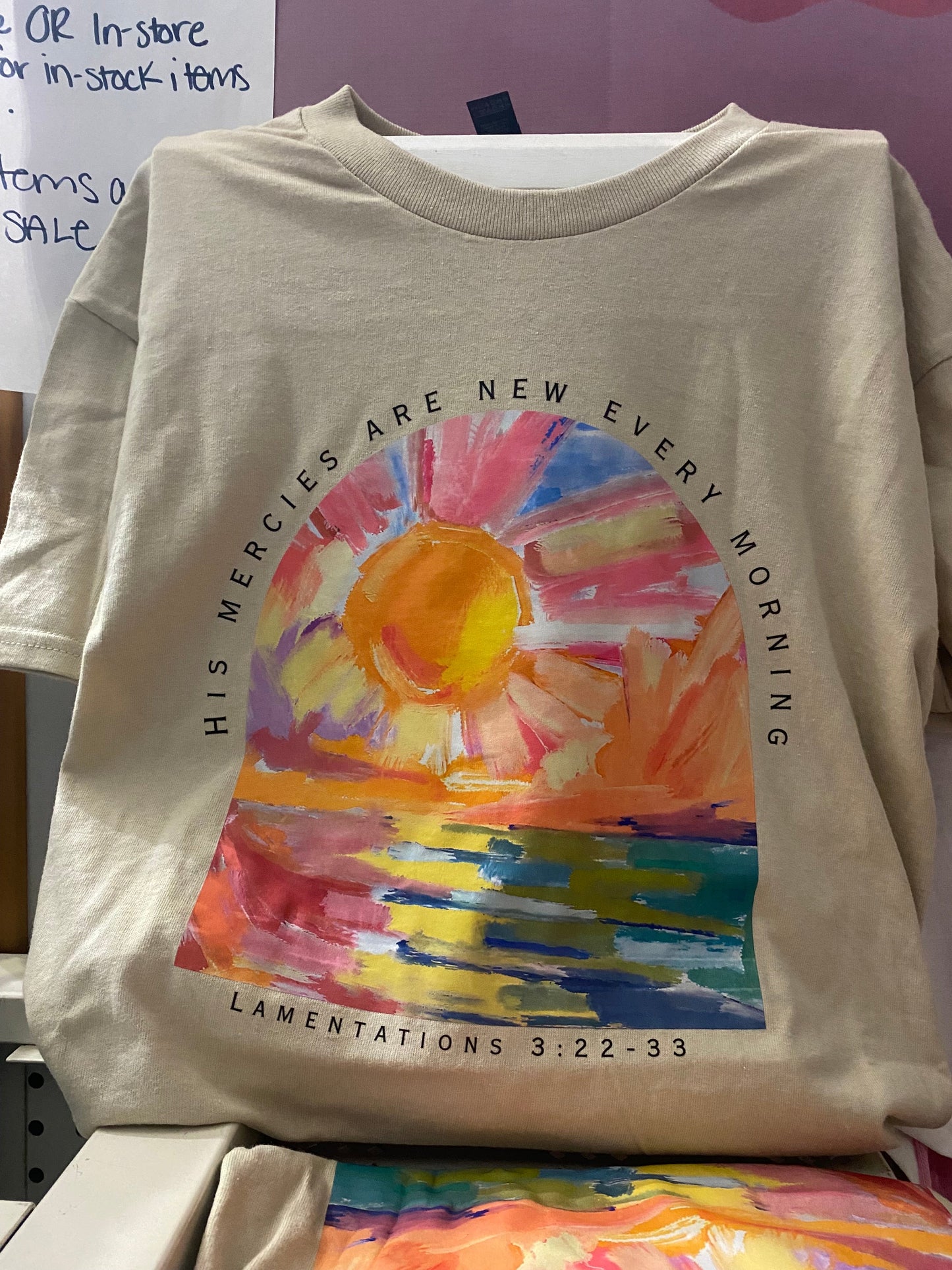 His Mercies Tee INS