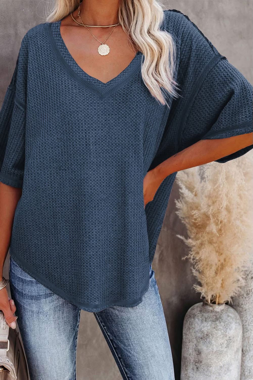 Exposed Seam Waffle Tops (Pre-order)