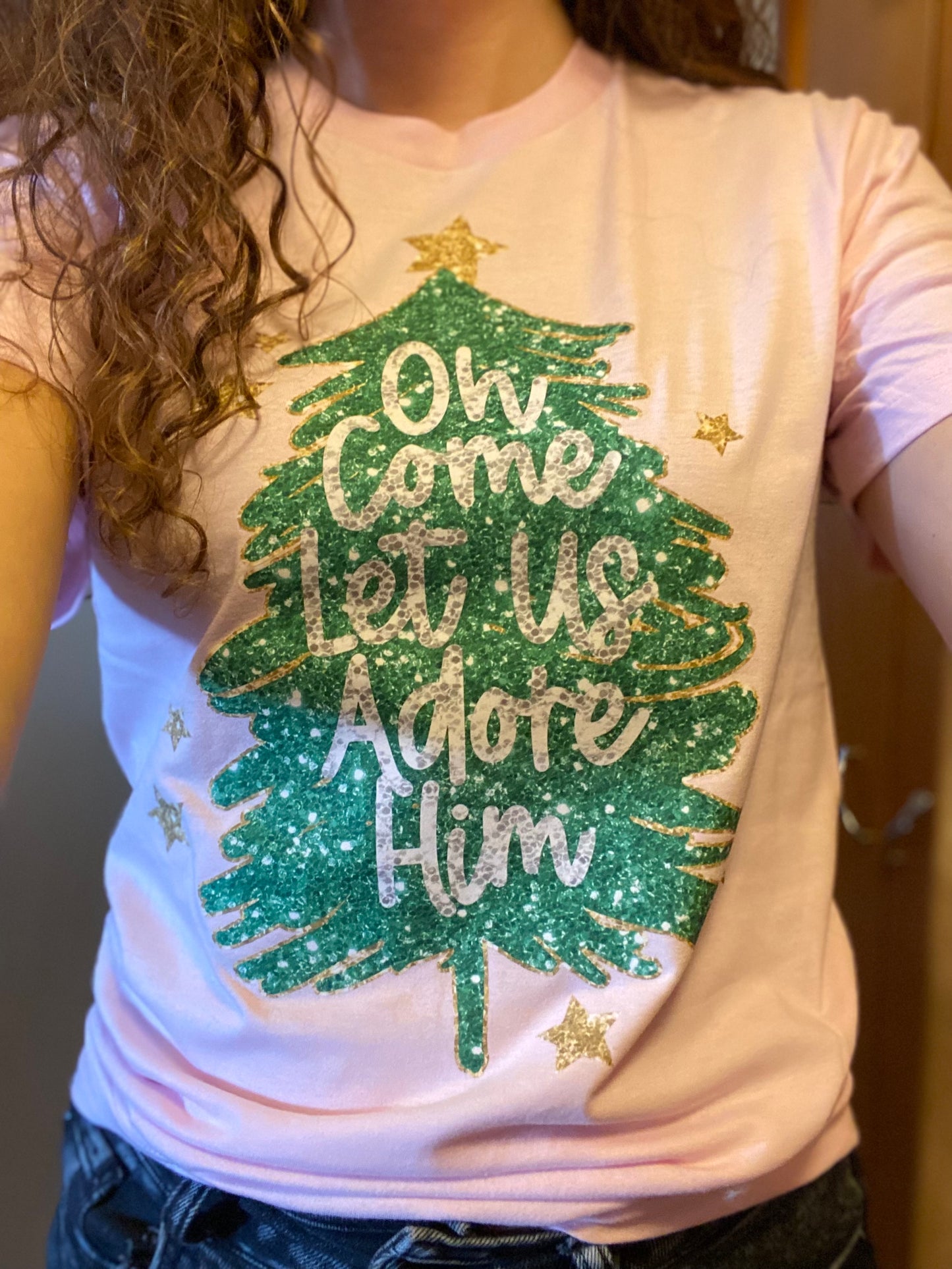 Oh Come Let Us Adore Him TEE INS