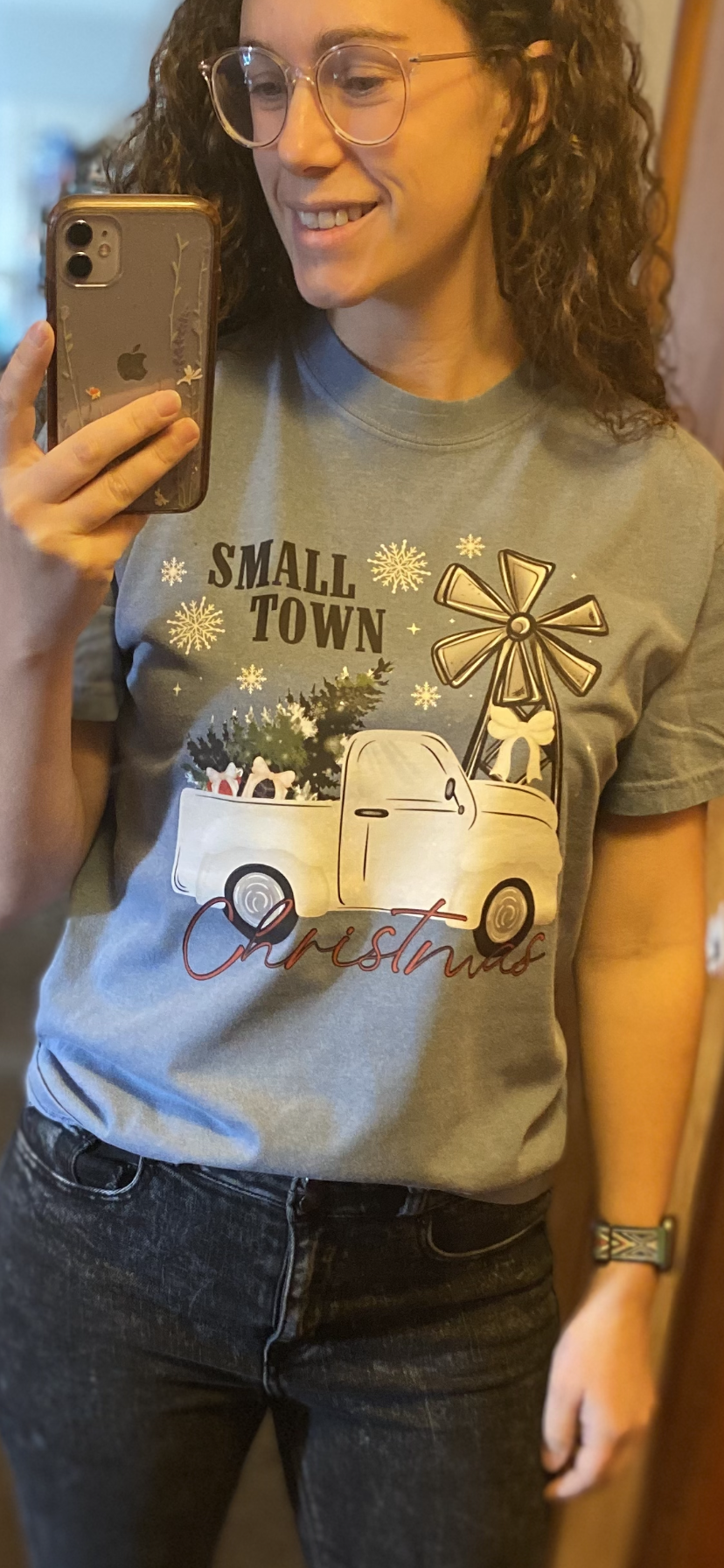 Small Town Christmas TEE INS