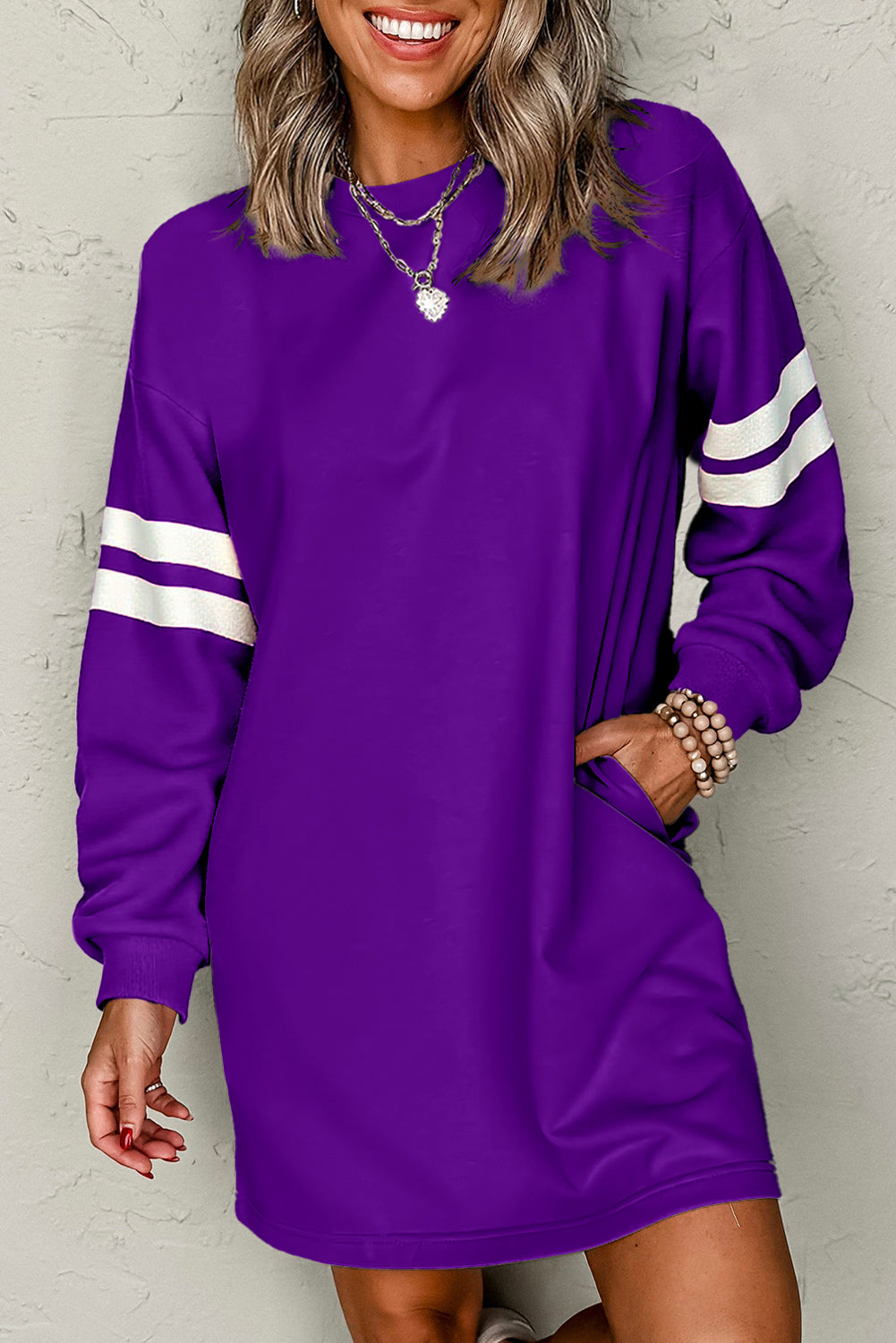 Varsity Dress *MULTIPLE COLORS* FB