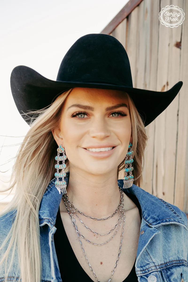 Cowboy Canyon Earrings INS