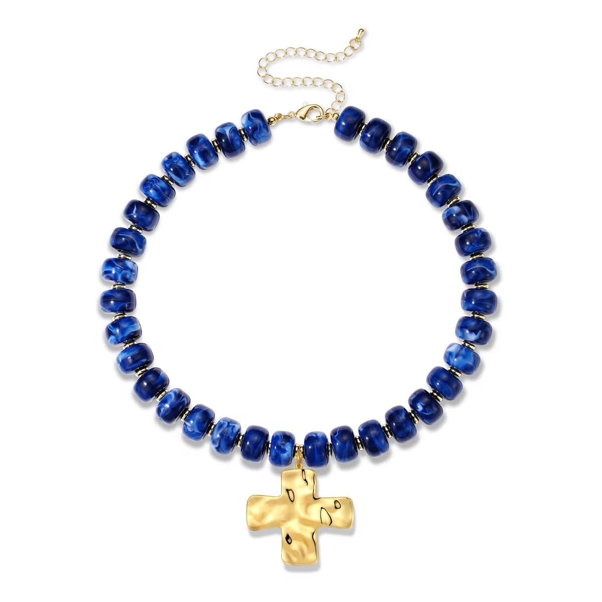 Chunky Cross Necklace INS