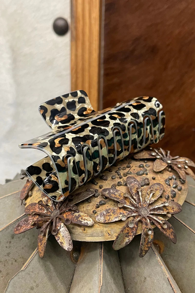 Leopard Claw Clip INS
