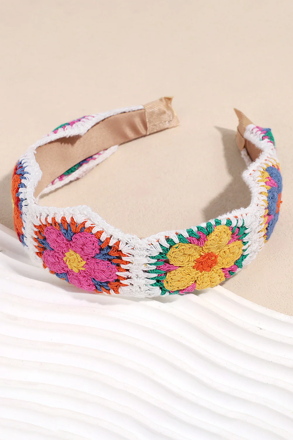 Crochet Flower Headband INS
