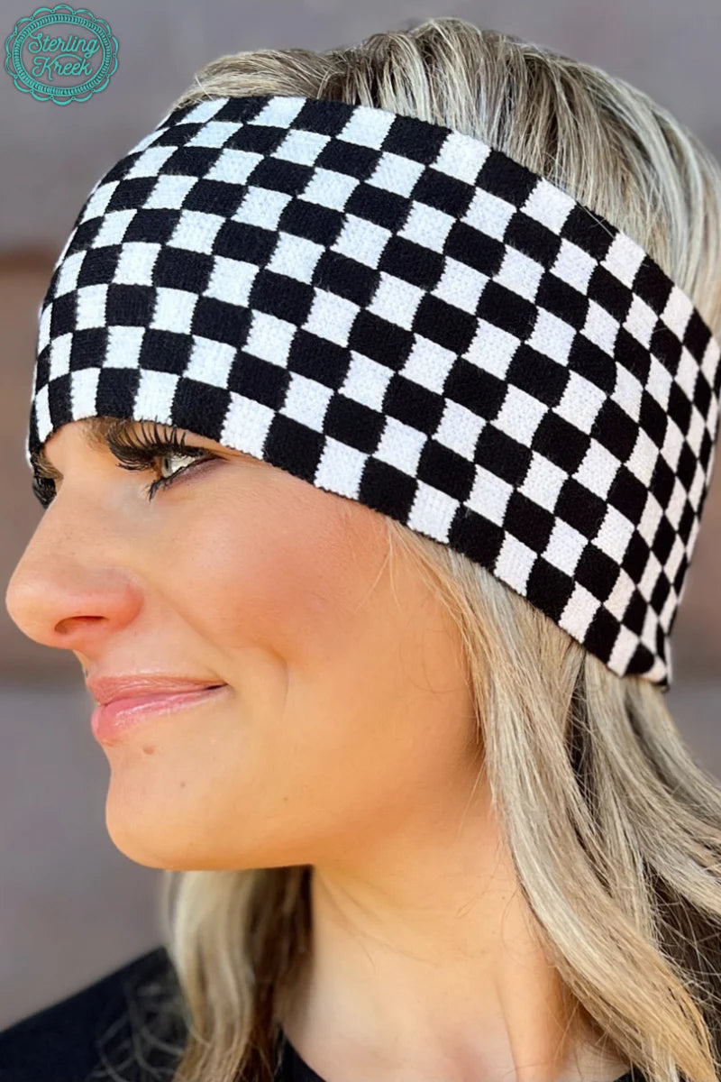 Checkered Headband INS