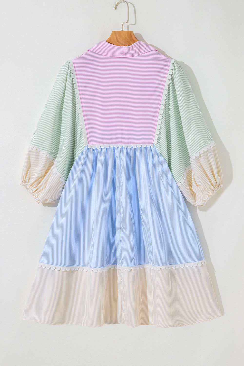 Pastel Striped Dress LT