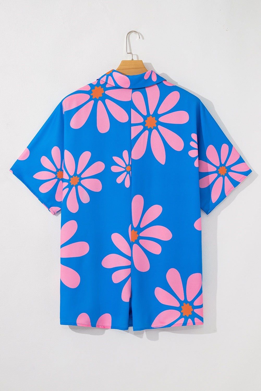 Blue Flower Print Romper LT