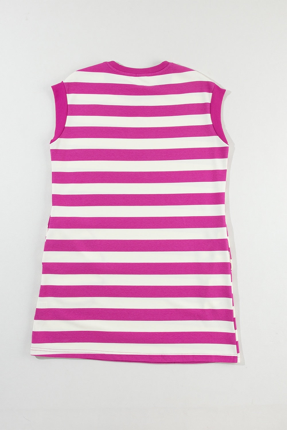 Fuchsia Striped Shift Dress LT