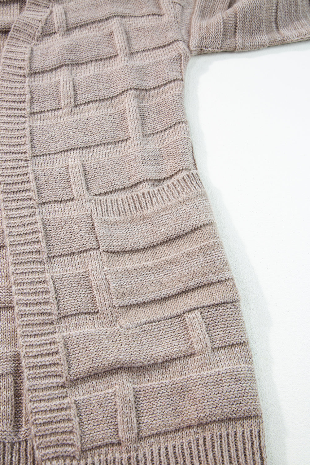Open Front Pocket Cardigan August.