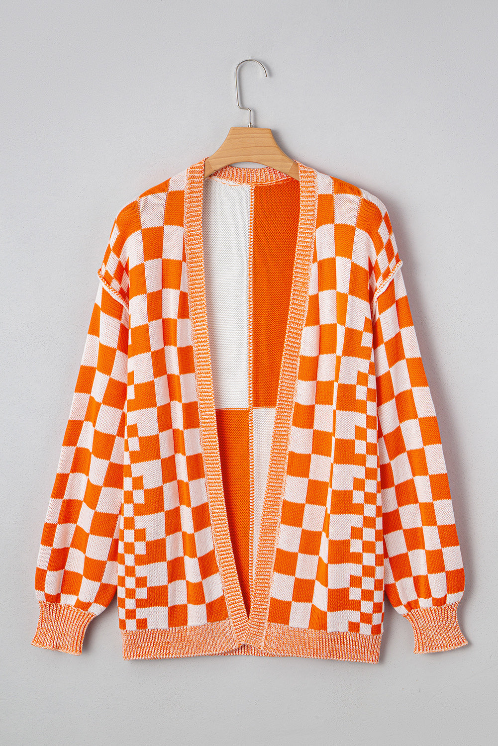 Checkered Cardigan LT