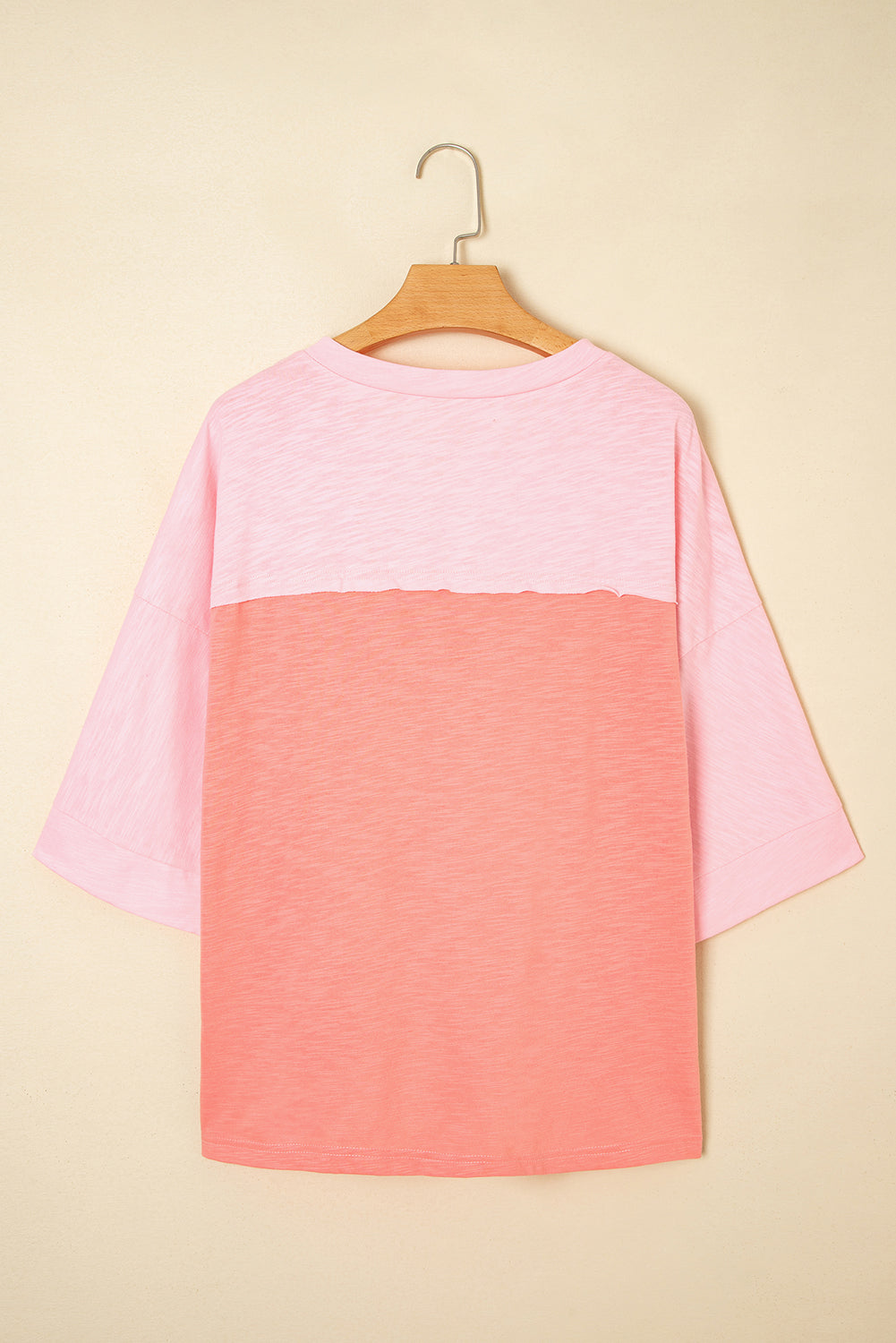 Pink Flower Patch Oversized Top August.