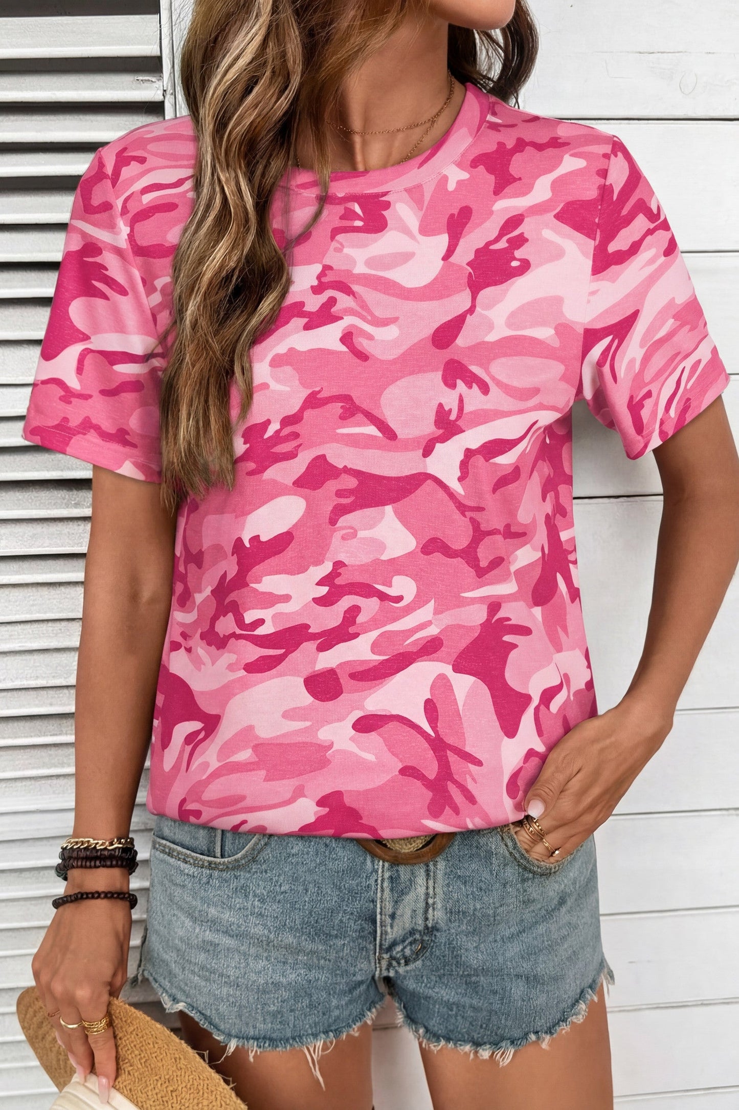 Pink Camo Shirt