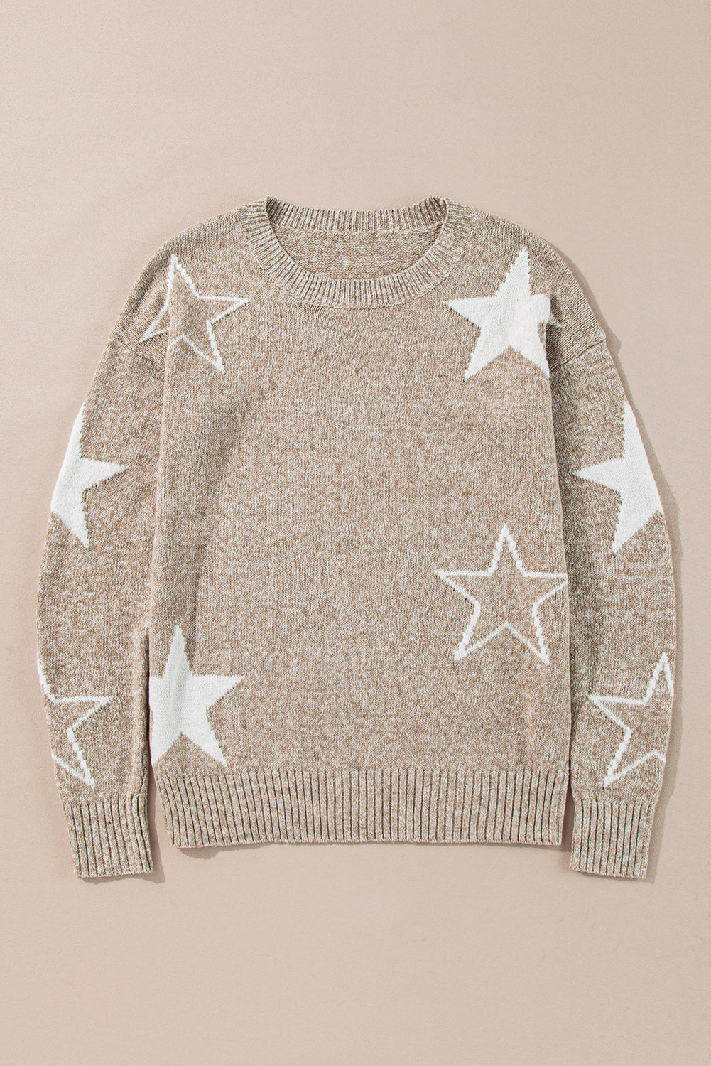 Khaki Star Sweater LT