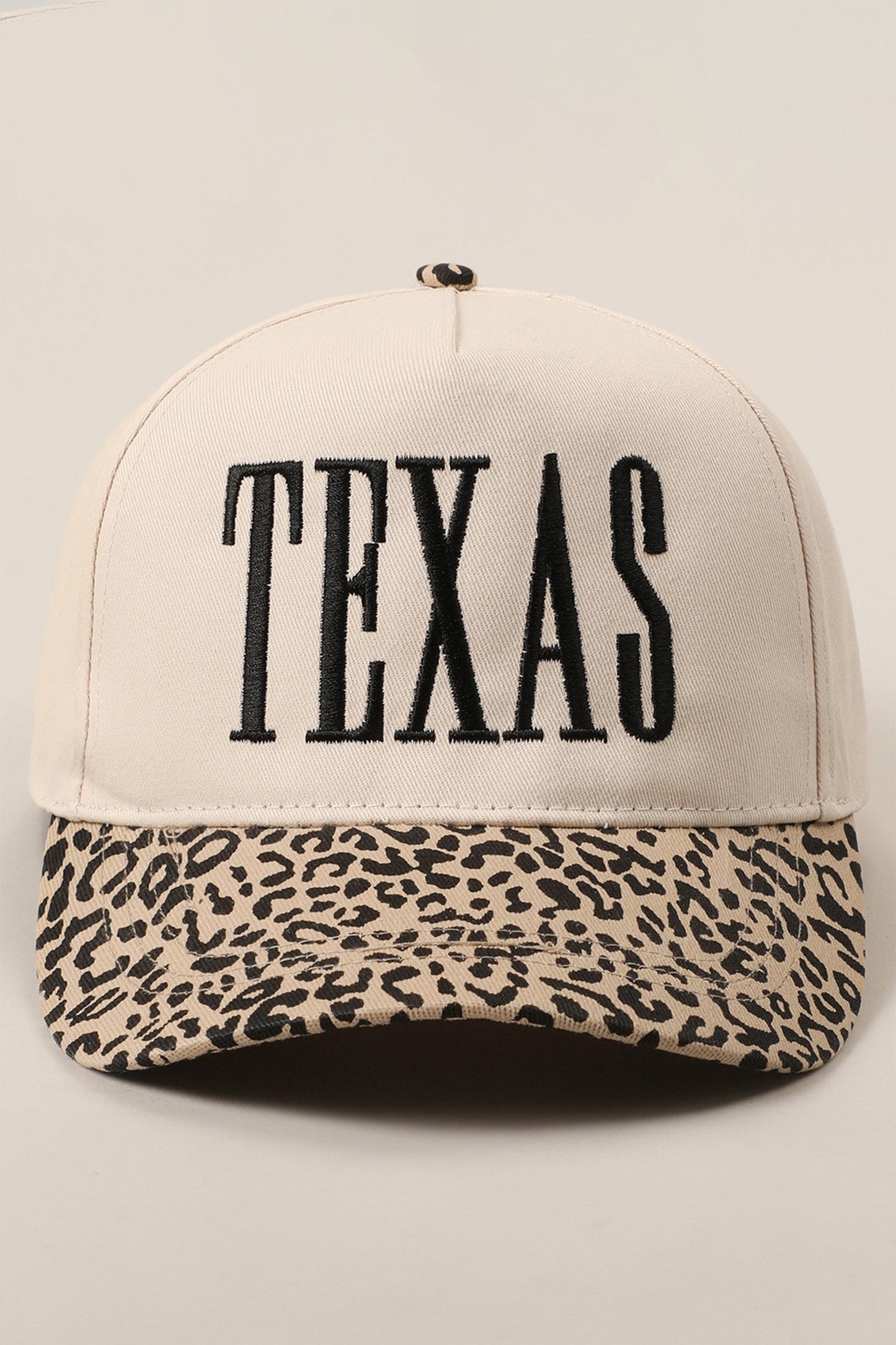 Texas Embroidered Leopard Hat OOTD