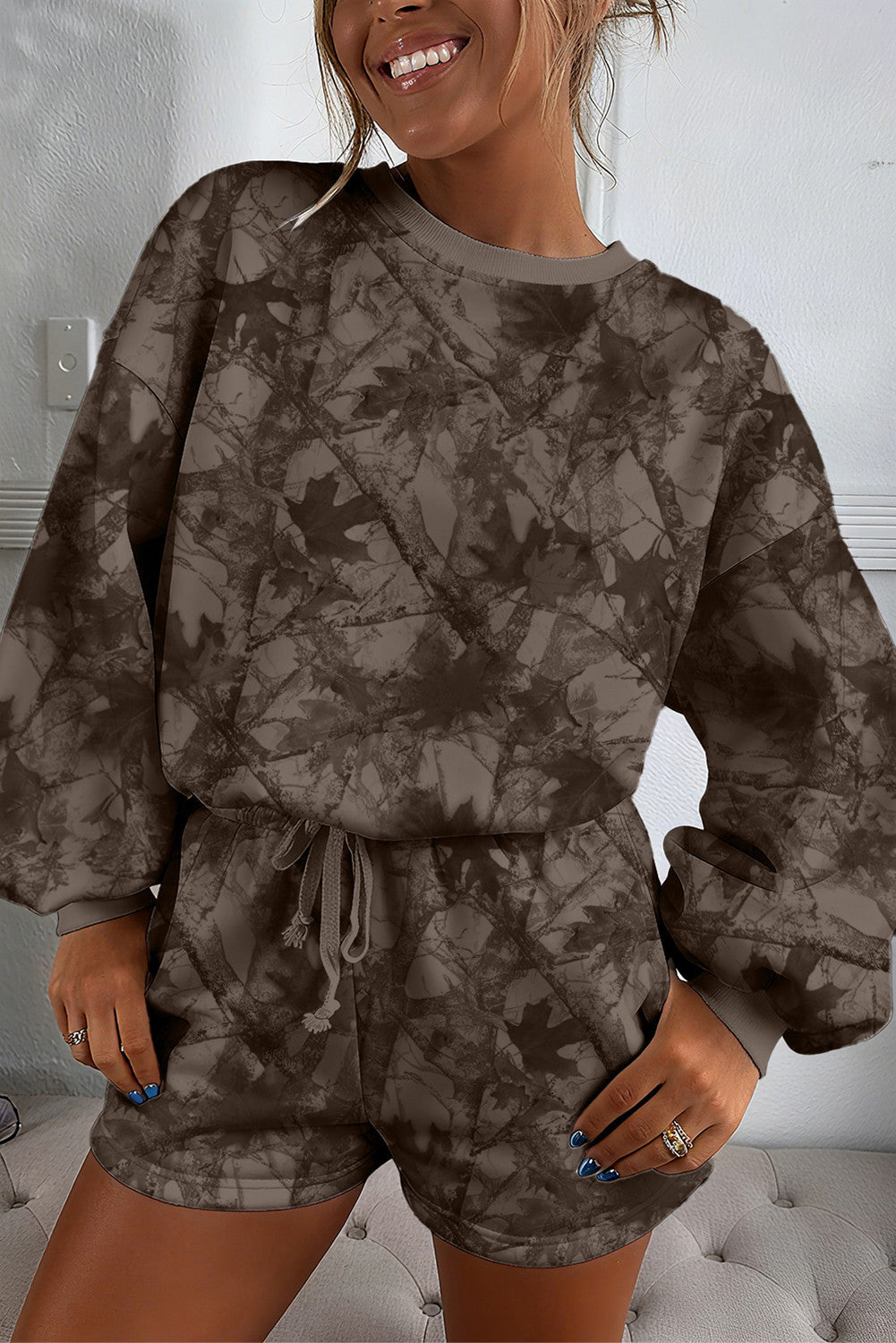 Camo Pullover Set INS