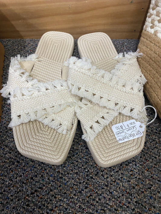 Cream Sandals INS