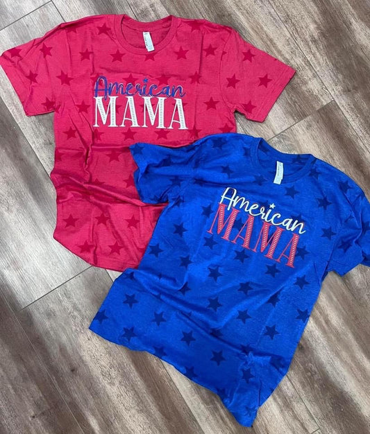 American Mama Star Tee INS