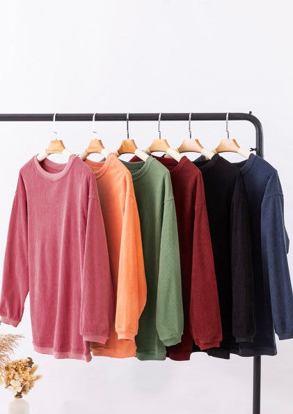 Corded Sweatshirt*multiple colors* LT