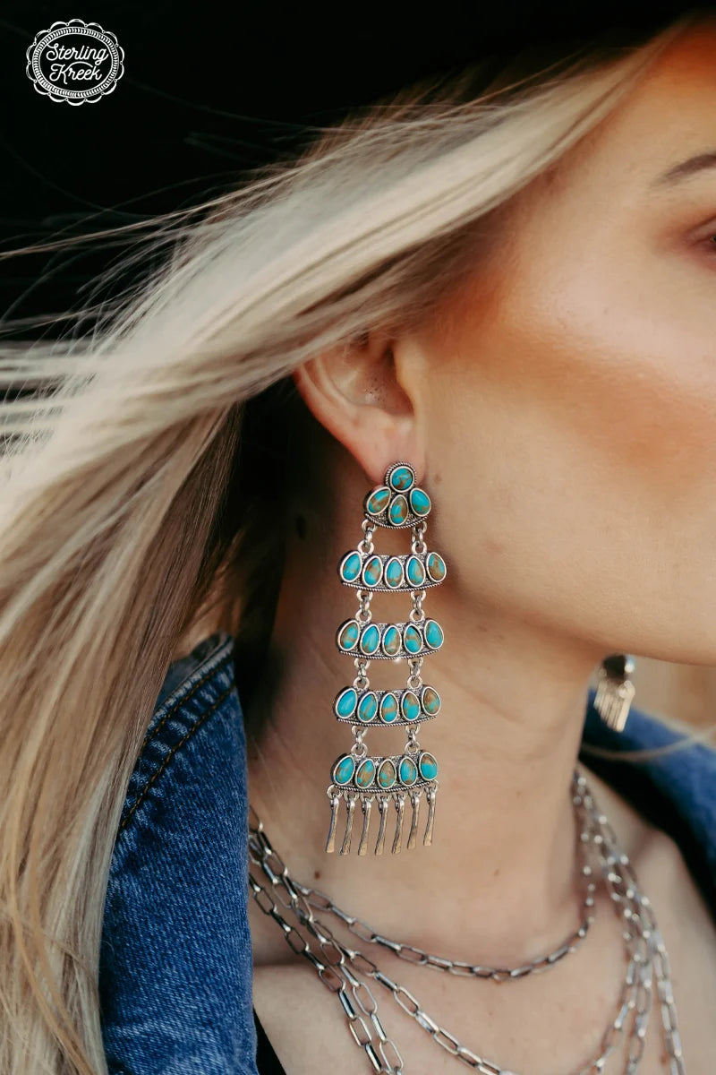 Cowboy Canyon Earrings INS