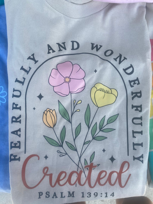 Fearfully and Wonderfully Created Tee INS