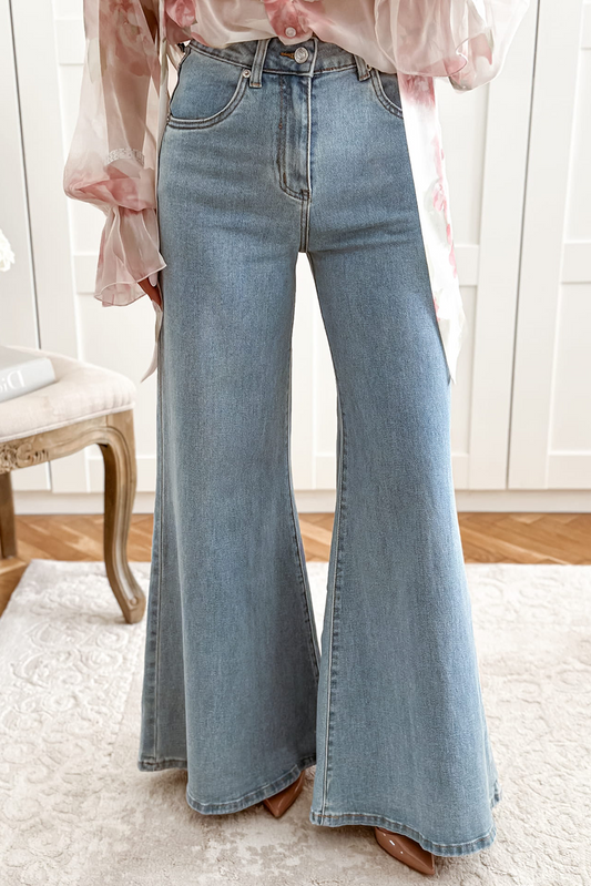 Beau Blue Bell Bottom Jeans LT