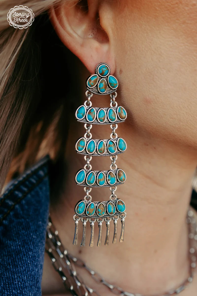Cowboy Canyon Earrings INS