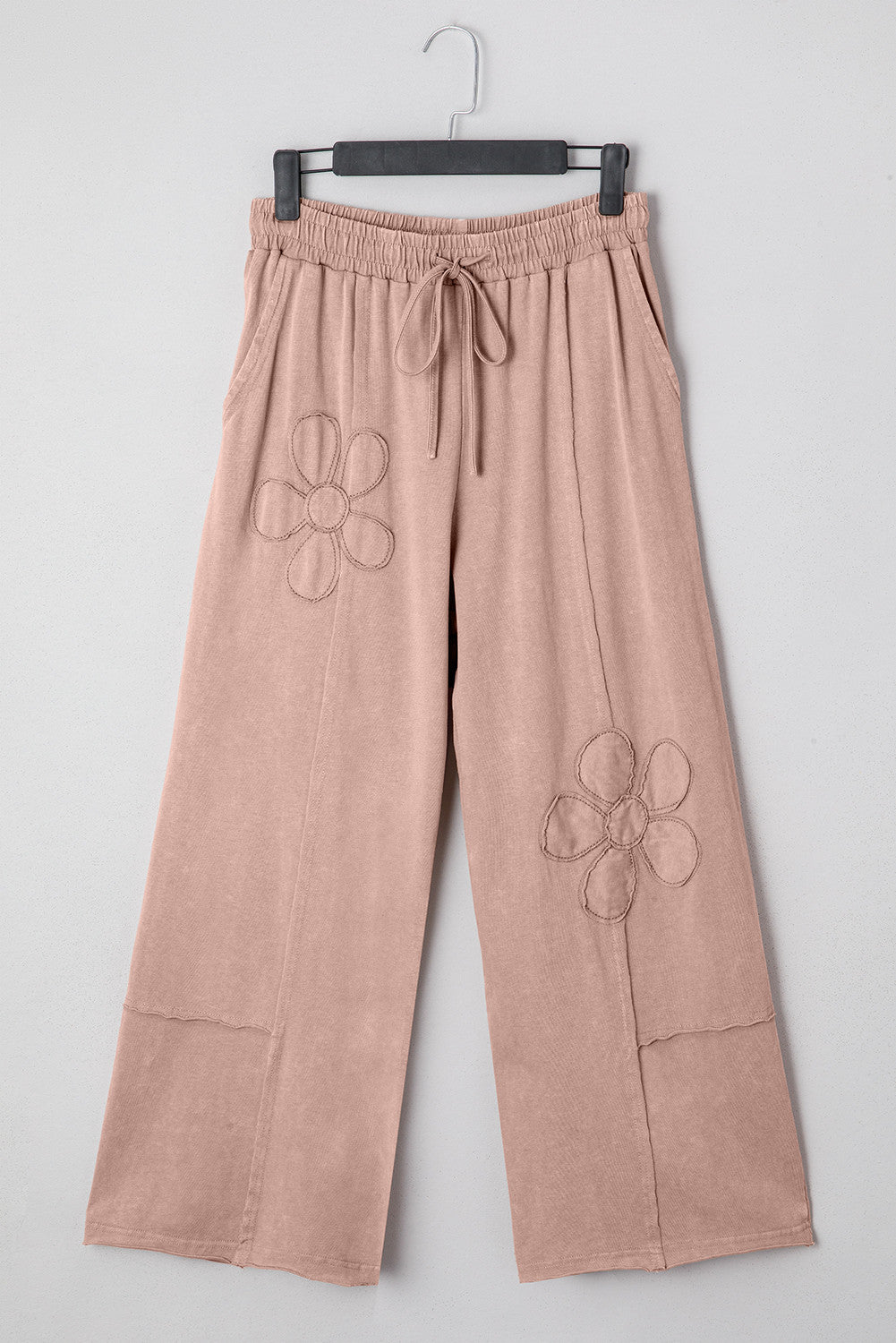 Flower Mineral Washed Cropped Pants OOTD