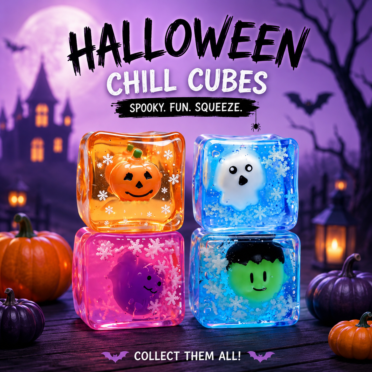 Halloween Squishy Cubes RTS