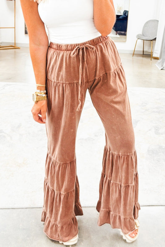 Straw Yellow Mineral Wash Pants LT