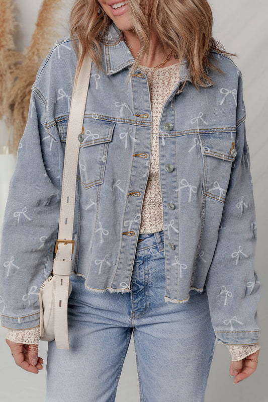 Sky Blue Denim Jacket LT