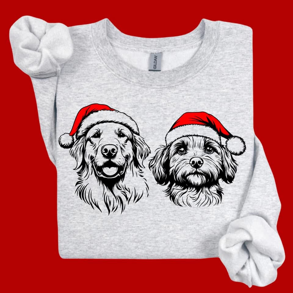 Golden Retriever + Cavapoo Graphic Sweatshirt (Pre-Order)