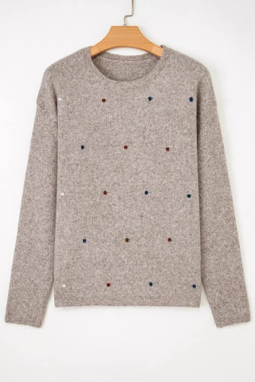 Colored Dot Sweater (pre-order)