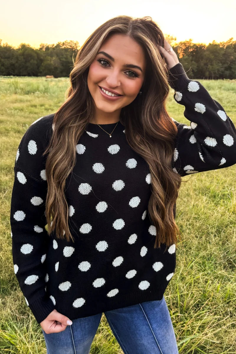 Dot Darling Sweater INS