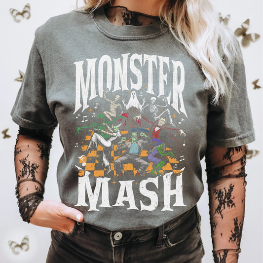 Gray Monster Mash Tee INS