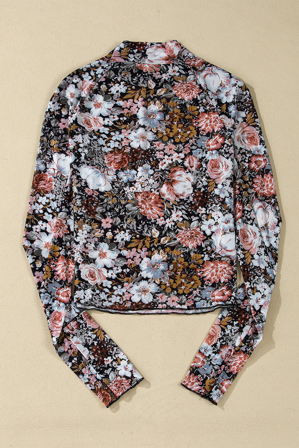 Floral Mesh Top LT