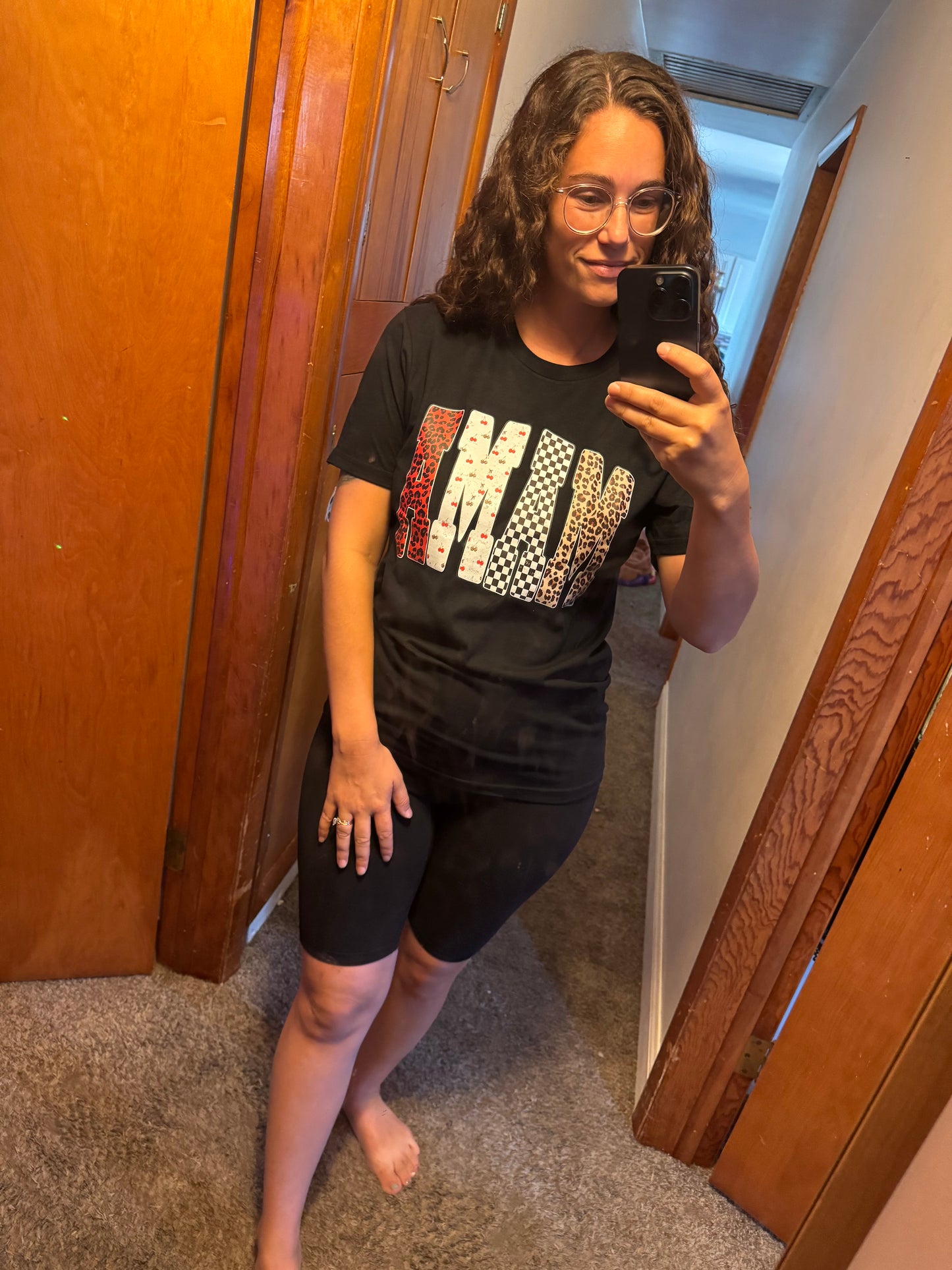 Black MAMA tee INS