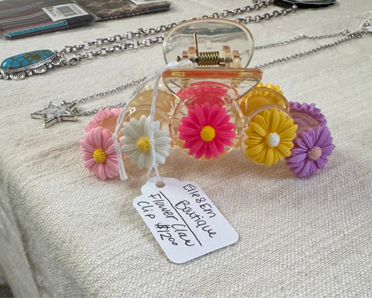 Flower Claw Clip INS