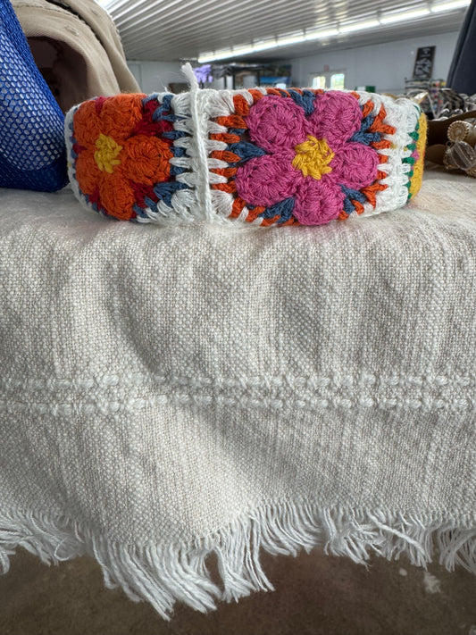 Crochet Flower Headband INS