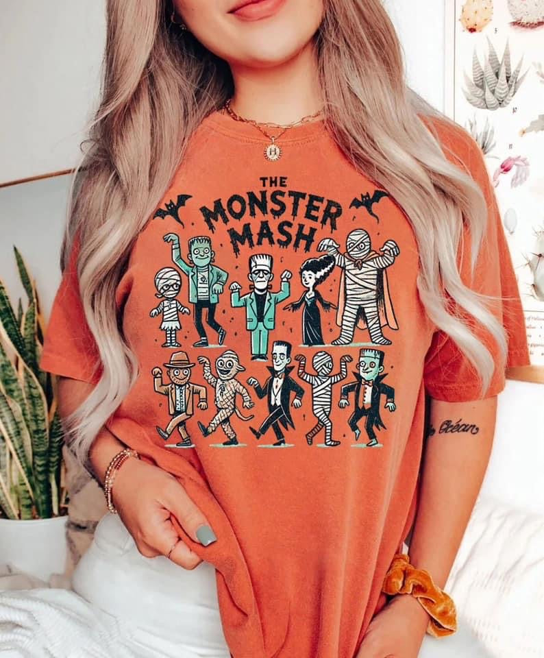 Orange Monster Mash Tee INS