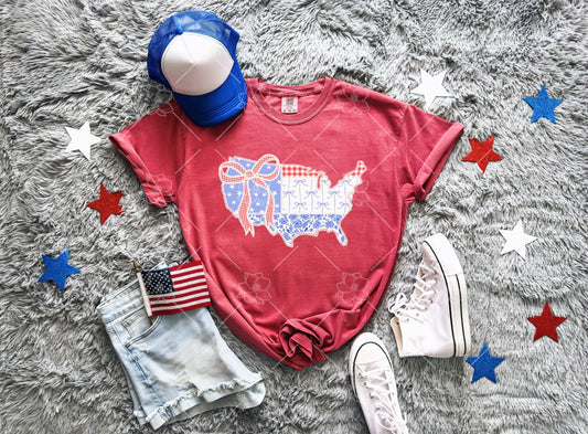 USA Bow Tee INS