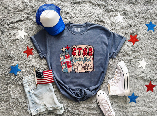 Star, Spangled, and Hammered Tee INS