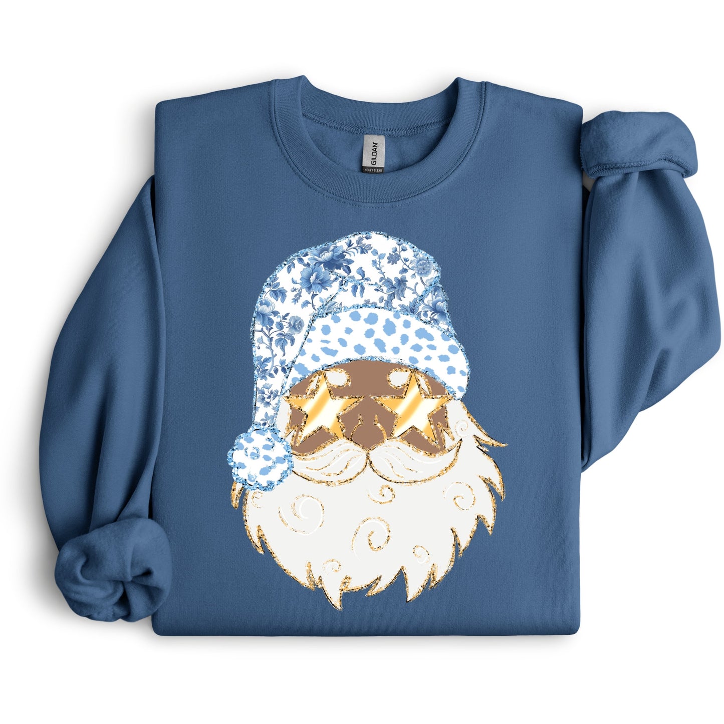 Santa(light or dark complexion) Sweatshirt.