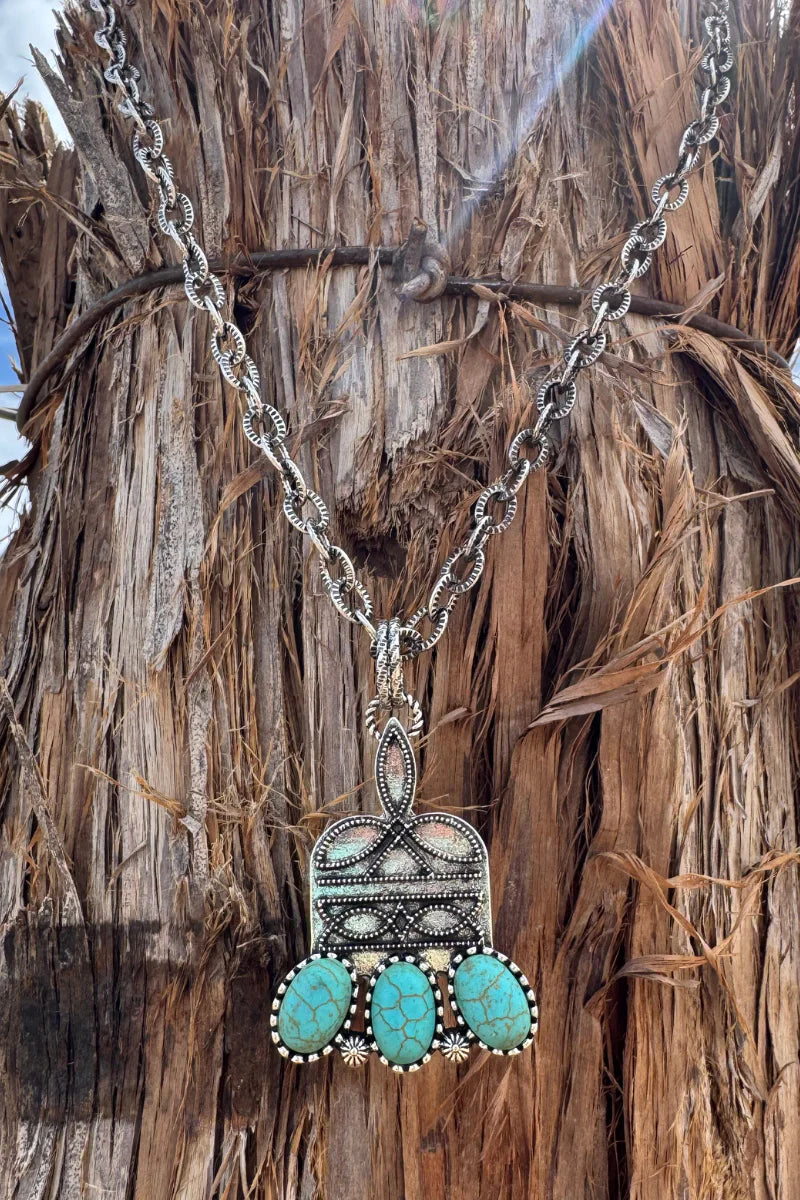Stitched in Stone Necklace INS