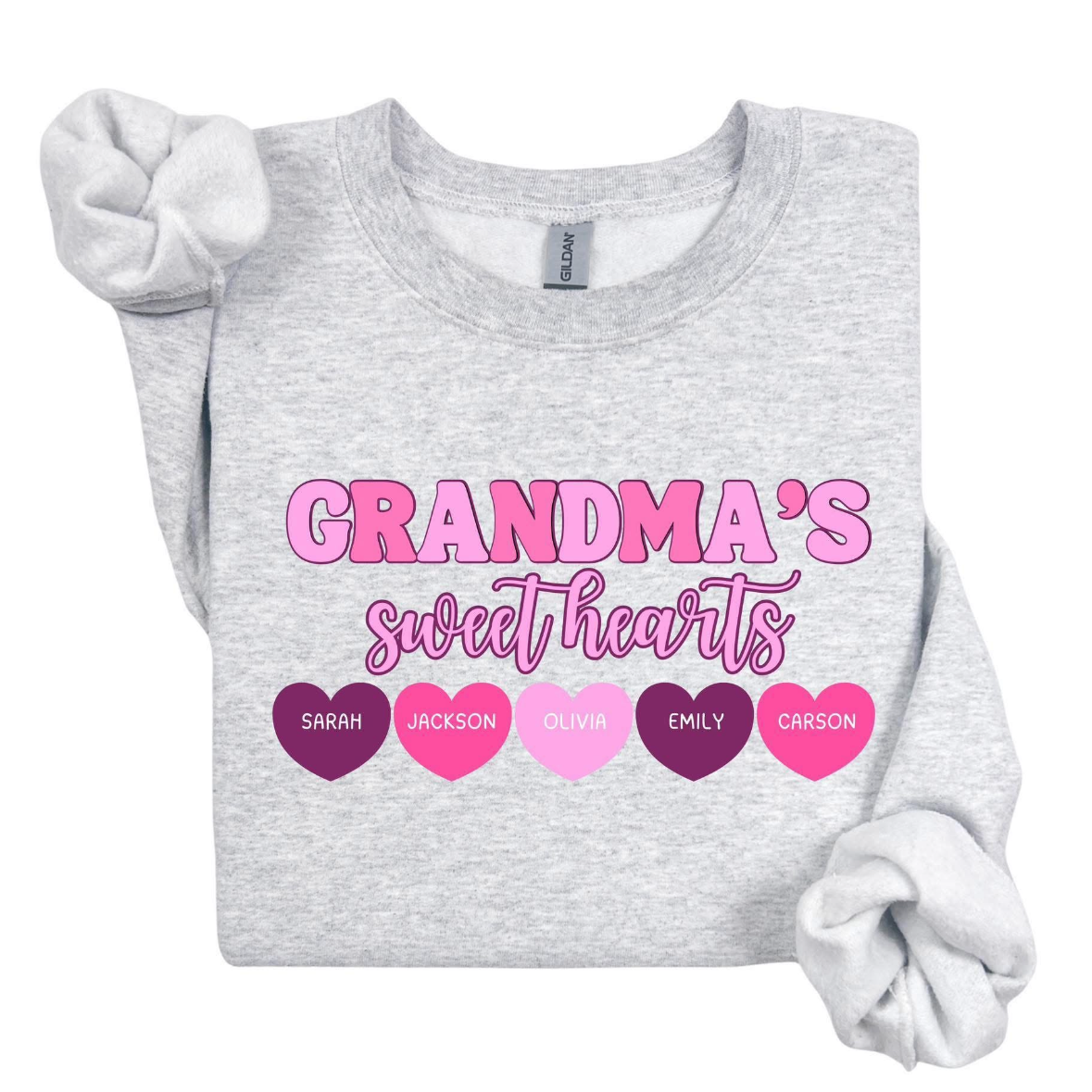 CUSTOM sweethearts Sweatshirt/Tee (Pre-Order)