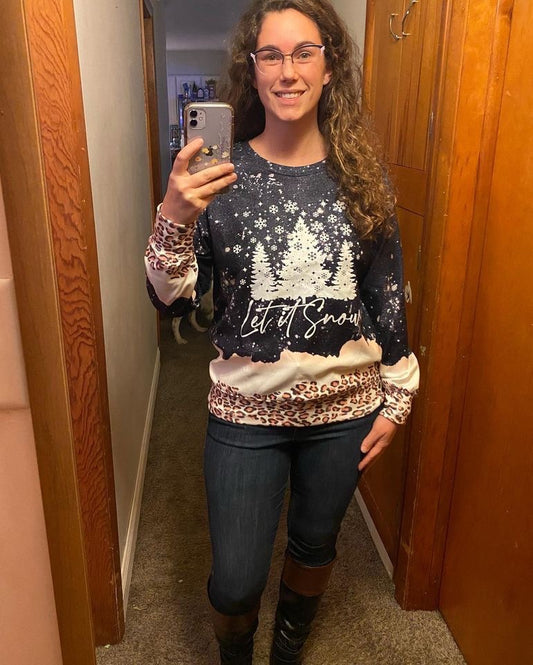 Let it Snow sweatshirt INS