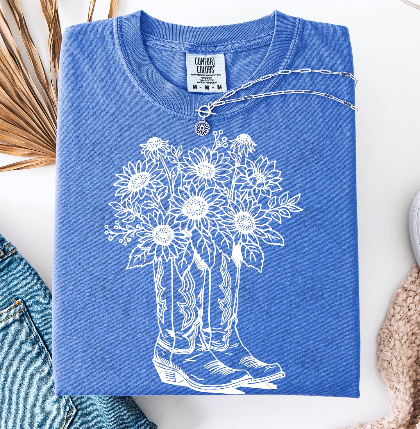 Floral Boots Tee INS