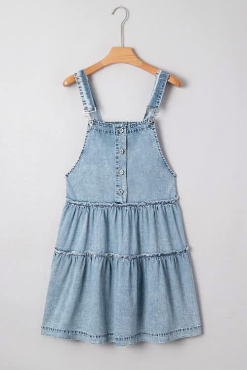 Light Wash Denim Dress (Pre-order)