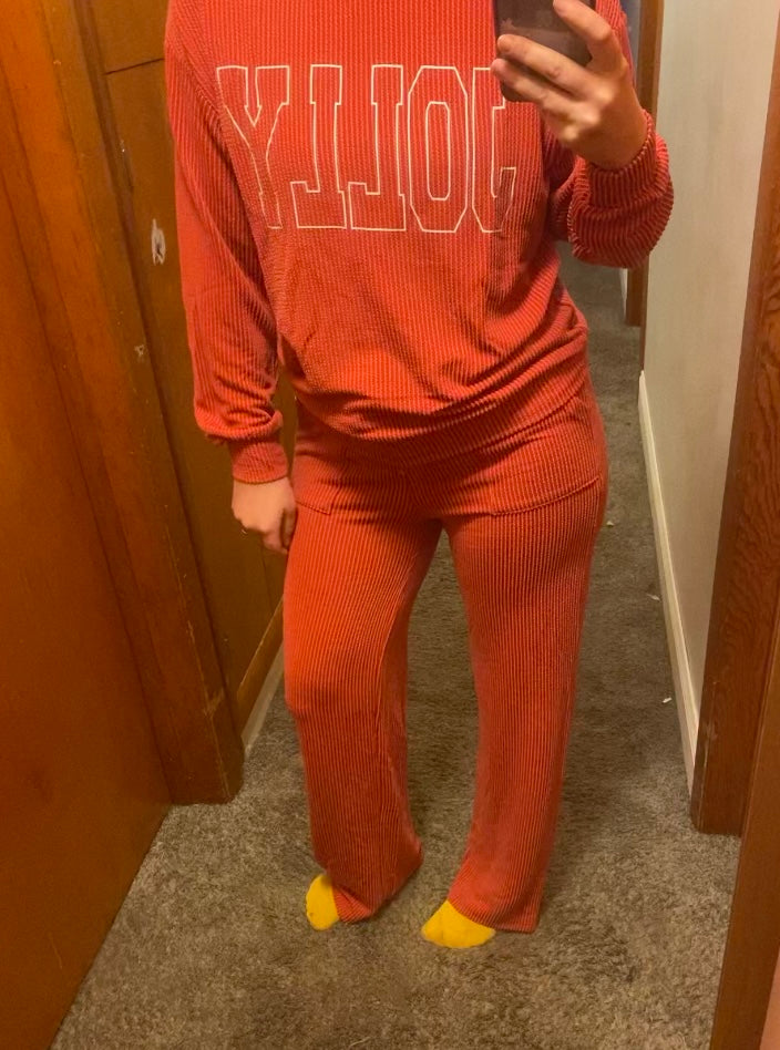 Jolly Corded Pants Set INS